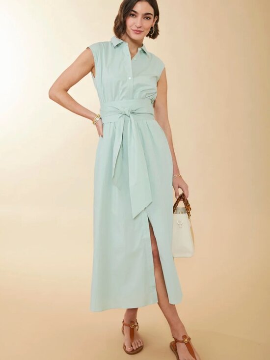 Spartina 449 Dresses & Skirts - NWT Spartina 449 | Janine Midi Dress in "Tiedwater" Mint Green | Size  XXL